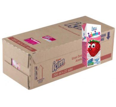İÇİM İÇİMİNO SÜT ÇİLEKLİ 200 ml 27 Lİ 