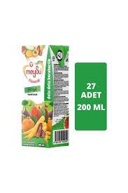 MEYSU DİNAMİK KARIŞIK MEYVELİ 200 ML 27`Lİ
