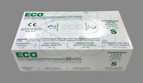 ECO PUDRALI LATEKS MUAYENE ELDİVENİ X-SMALL (XS) 20 Lİ