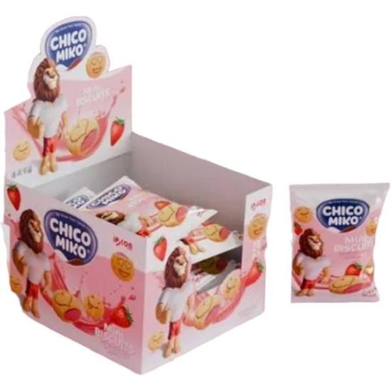 CHİCO MIKO MİNİ BİSCUITS ÇİKOLATALI  KREMA DOLGULU 30GR 24 ‘LÜ