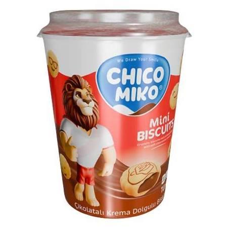 CHİCO MİKO BARDAK ÇİKOLATA DOLGULU BİSKÜVİ  24X125G