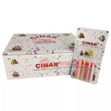DOĞUM GÜNÜ MUMU  ÇINAR 24LÜ