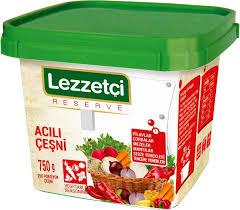 LEZZETÇİ ACILI ÇEŞNİ 750 GR
